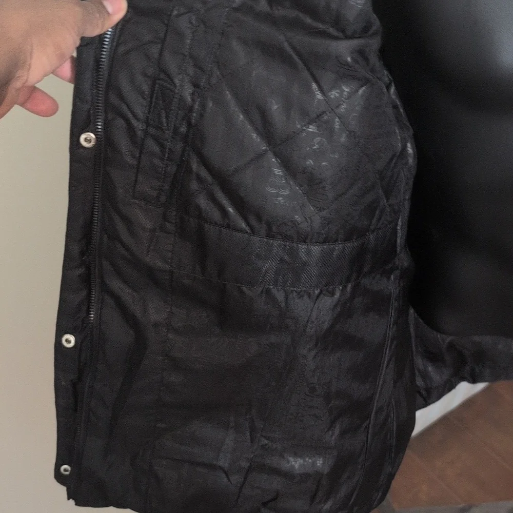 Platinum | Black Winter Jacket With Silver Details - Picture 8 of 16